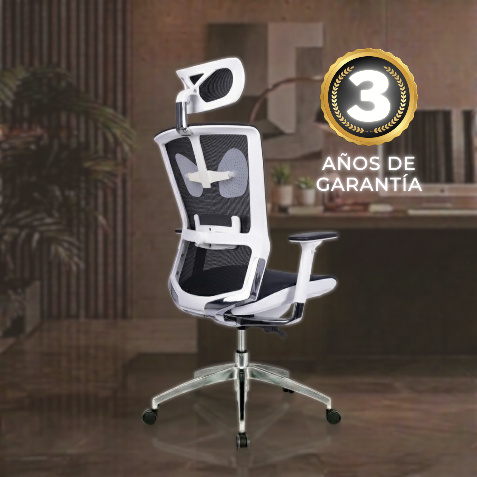 SILLA DE OFICINA PRESIDENTE AMAZONAS PREMIUM