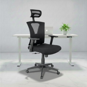 SILLA DE OFICINA BRASILIA PREMIUM | RUEDAS DE GOMA NEGRA