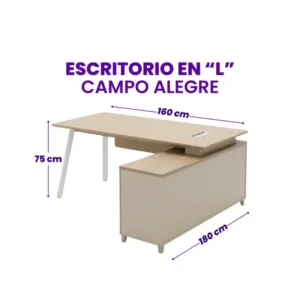 ESCRITORIO CAMPO ALEGRE 180 • 160 • 75