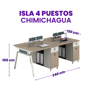 ISLA 4 PUESTOS CHIMICHAGUA