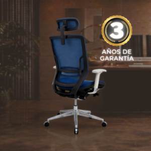 SILLA DE OFICINA MOUSISHI PRESIDENTE PREMIUM AZUL