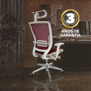 SILLA DE OFICINA MOUSISHI PRESIDENTE PREMIUM ROJO