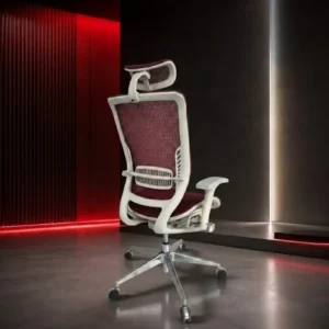 SILLA DE OFICINA MOUSISHI PRESIDENTE PREMIUM ROJO