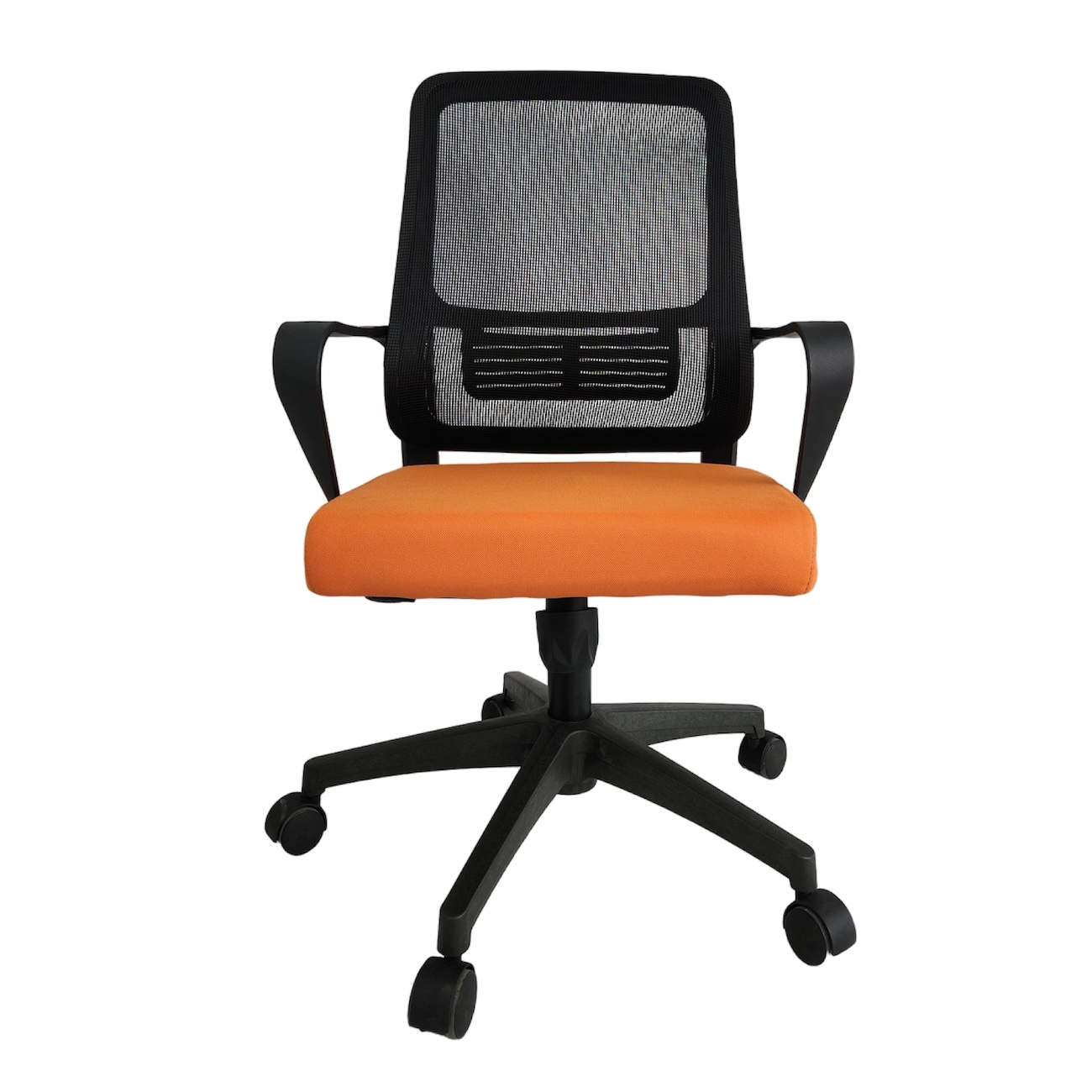 SILLA DE OFICINA SAMPUÉS GERENTE PAÑO NARANJA - Image 2