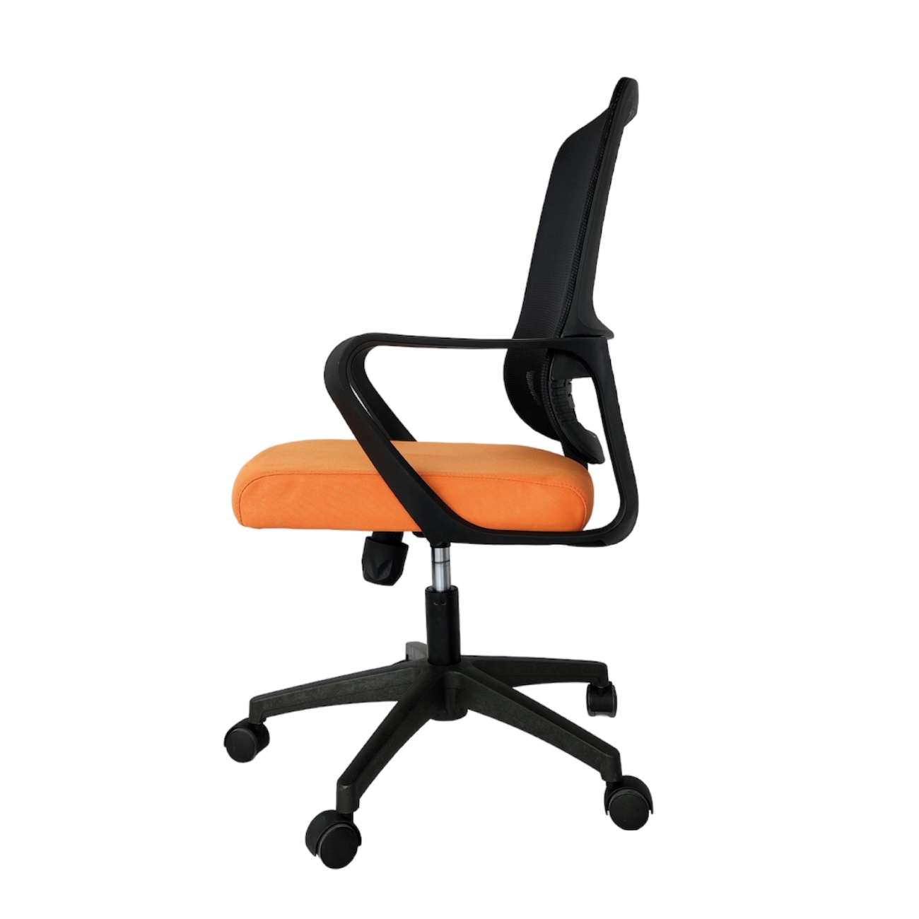 SILLA DE OFICINA SAMPUÉS GERENTE PAÑO NARANJA - Image 5