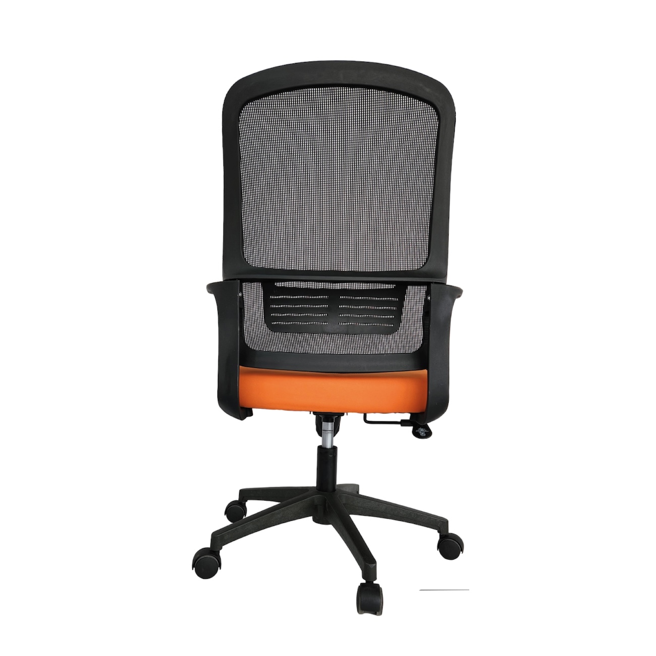 SILLA DE OFICINA SAMPUÉS GERENTE PAÑO NARANJA - Image 4