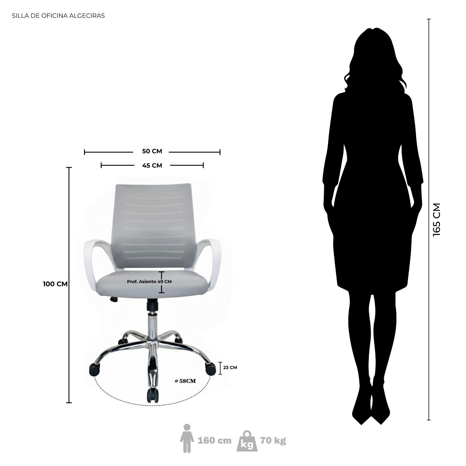 SILLA DE OFICINA CACHIPAI GERENTE - Image 6