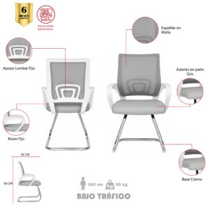 SILLA DE OFICINA TEQUENDAMA INTERLOCUTORA