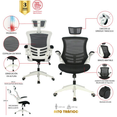 SILLA DE OFICINA POLO NUEVO PRESIDENTE - Image 2